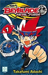 livre beyblade metal fusion, tome 1