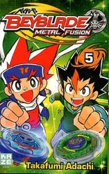 livre beyblade - tome 5 : metal fusion