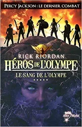 livre héros de l'olympe - tome 5: le sang de l'olympe