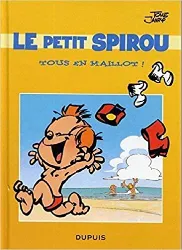 livre le petit spirou // tous en maillot