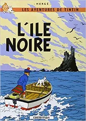 livre les aventures de tintin, tome 7 : l'île noire