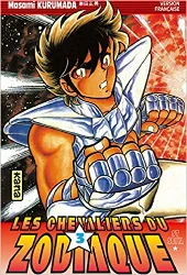 livre les chevaliers du zodiaque : st seiya, tome 3