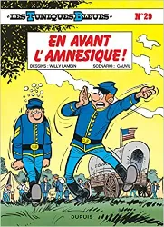 livre les tuniques bleues, tome 29 : en avant l'amnésique