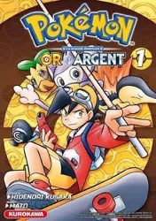 livre pokémon - la grande aventure ? or et argent - tome 1