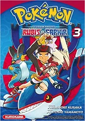 livre pokemon la grande aventure rubis et saphir, tome 3