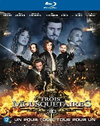 blu-ray les trois mousquetaires blu ray 3d 2d
