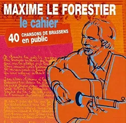 cd le cahier 40 chansons de brassens en public