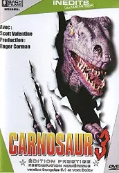 dvd carnosaur 3 [édition prestige]