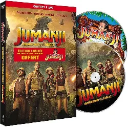 dvd jumanji : bienvenue dans la jungle [édition limitée incluant le film jumanji de 1995]