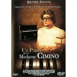 dvd un piano pour madame cimino