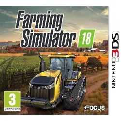 jeu 3ds farming simulator 18