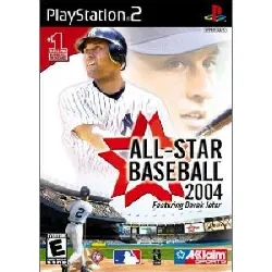 jeu ps2 all-star baseball 2004