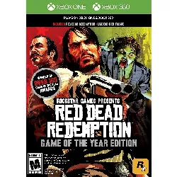 jeu xbox one red dead redemption game of the year edition