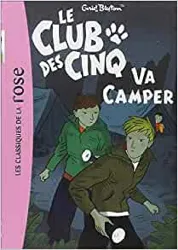 livre le club des cinq va camper