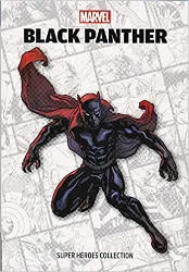 livre marvel super heroes collection - black panther