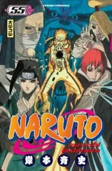 livre naruto - tome 55 : le début de la grande guerre !