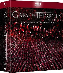 blu-ray game of thrones (le trône de fer) - l'intégrale des saisons 1 à 4 - blu - ray - hbo