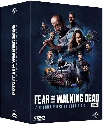 dvd fear the walking dead - l'intégrale des saisons 1 à 4