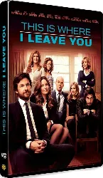 dvd this is where i leave you (c'est ici que je te quitte !)