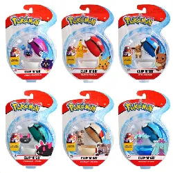 jouet pokemon pokeball clip et sa figurine 5cm