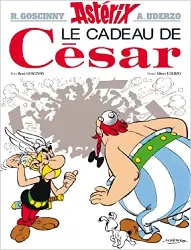 livre astérix, tome 21 : le cadeau de césar