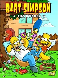 livre bart simpson - tome 2 en terrain glissant (02)