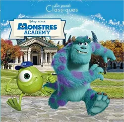 livre disney classique, monstres academy