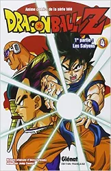 livre dragon ball z - 1re partie - tome 04: les saïyens