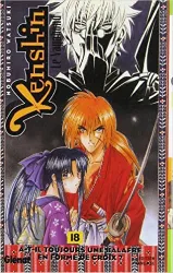 livre kenshin le vagabond, tome 18 : as - tu toujours une balafre en forme de croix ?