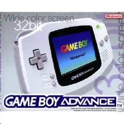 console nintendo gameboy advance blanche