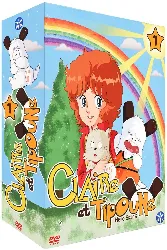 dvd claire et tipoune - partie 1 - coffret 4 dvd - vf