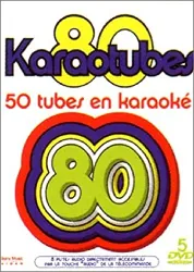 dvd karaoke 80 - coffret 5 dvd