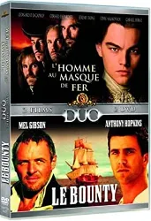 dvd l'homme au masque de fer / le bounty - coffret 2 dvd