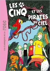 livre le club des cinq, tome 26 : les cinq et les pirates du ciel