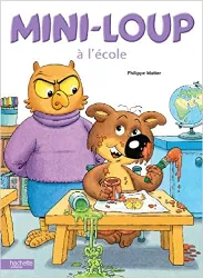 livre mini - loup à l'école