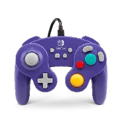 power a manette de jeu violet nintendo switch