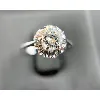 bague solitaire diamant t. brillante env 0,50ct