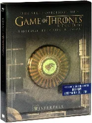 blu-ray game of thrones steelbook komplette staffel 1 - eu import mit deutscher sprache - mit magnet 'haus stark'