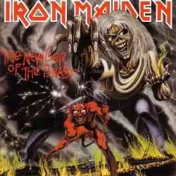 cd iron maiden - the number of the beast (1998)