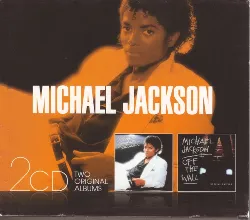 cd thriller / off the wall (coffret 2 cd)