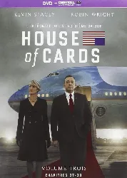 dvd house of cards - saison 3