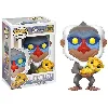 figurine pop disney le roi lion n° 301 - rafiki avec simlba