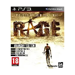 jeu ps3 rage anarchy edition