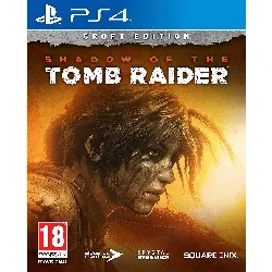 jeu ps4 shadow of the tomb raider croft edition