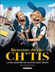 livre bienvenue chez les ch'tis : la bd adaptée du film de dany boon