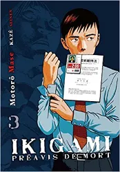 livre ikigami, préavis de mort t03