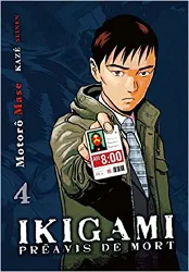 livre ikigami, préavis de mort t04