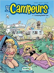 livre les campeurs - tome 01: camping belle - vue