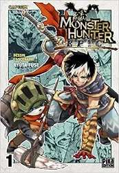 livre monster hunter epic, tome 1