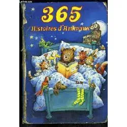 livre un soir une histoire. 365 histoires d animaux